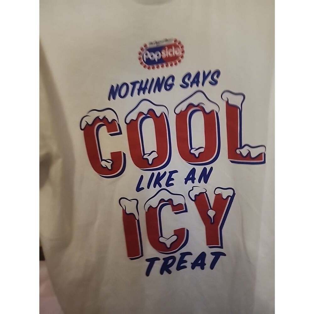 POPSICLE The Original Brand "Nothing Says Cool Like an Icy Treat" Sz M NWT A10